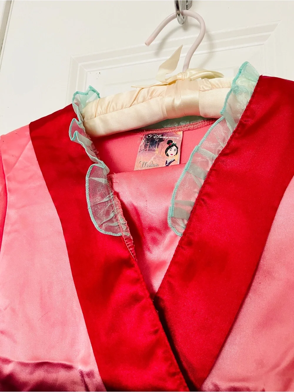 Disney Mulan Pink and Teal Costume Dress